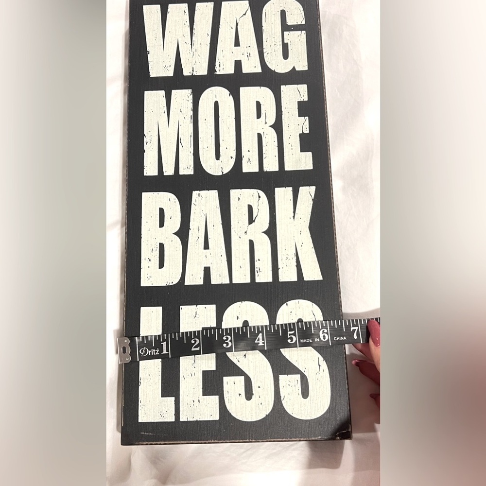 Wonderful sign from Primitives By Kathy..perfect for a dog 🐶 lovers 💕🐶💕 - Picture 3 of 6